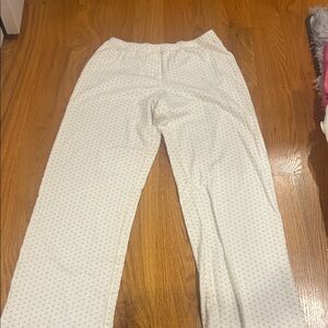 Brandy Melville Cream Heart Pajama Pants